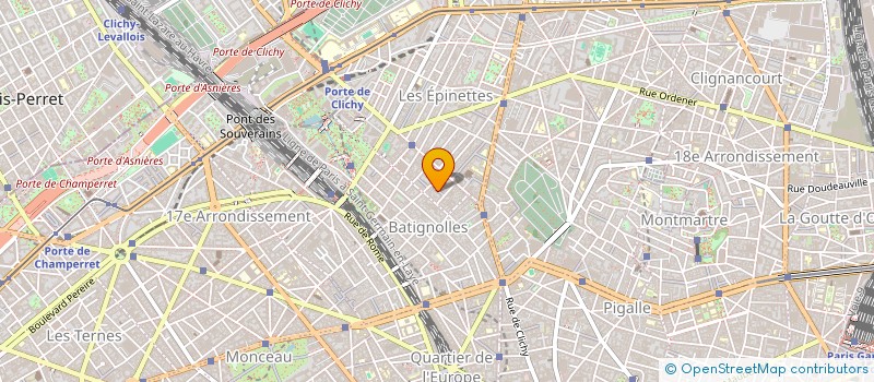 localisation de l'entreprise MONSIEUR RICHARD POIRIER  PARIS