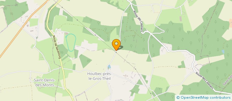 localisation de l'entreprise MONSIEUR RICHARD POISSON  LES MONTS DU ROUMOIS