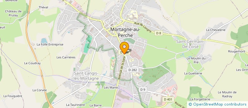 localisation de l'entreprise MONSIEUR RICHARD POKORSKI à MORTAGNE-AU-PERCHE