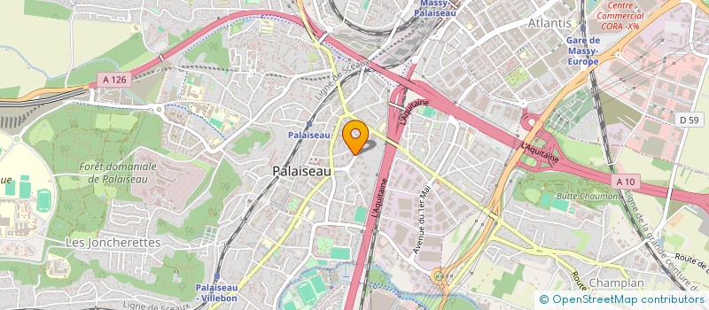 localisation de l'entreprise MONSIEUR RICHARD POLLAK  PALAISEAU