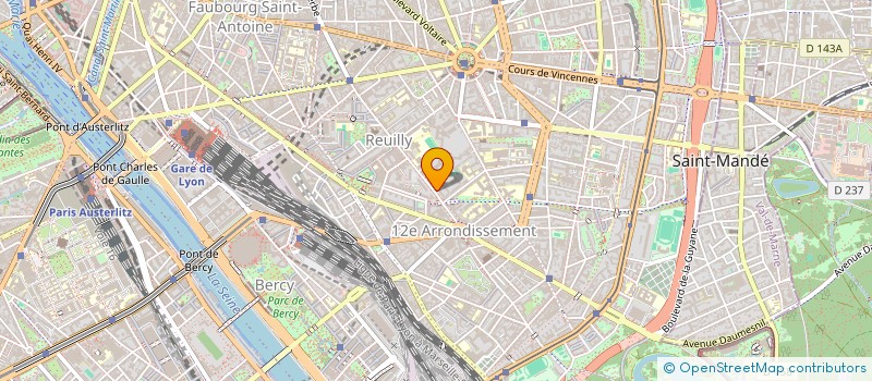 localisation de l'entreprise MONSIEUR RICHARD POMMERAT  PARIS