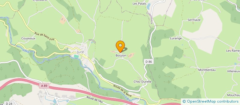 localisation de l'entreprise MONSIEUR RICHARD POMMEUR  JURE