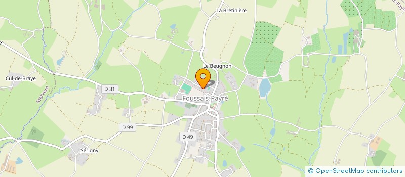 localisation de l'entreprise MONSIEUR RICHARD POUPIN  FOUSSAIS-PAYRE