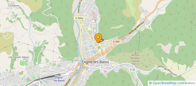 localisation de l'entreprise MONSIEUR RICHARD PUPIER à DIGNE-LES-BAINS