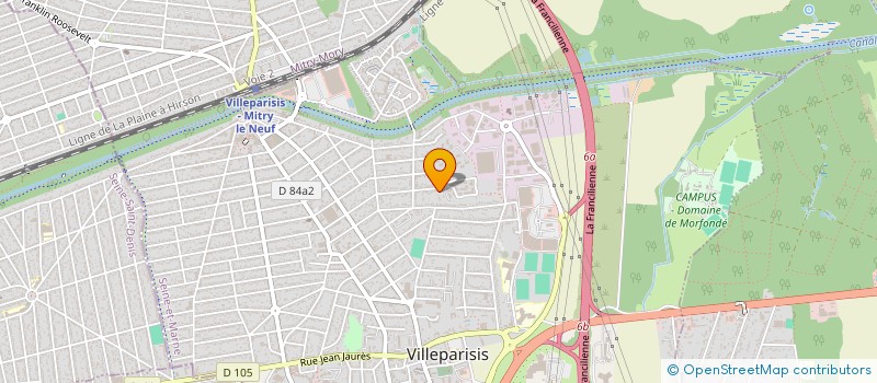 localisation de l'entreprise MONSIEUR RICHARD QADI  VILLEPARISIS