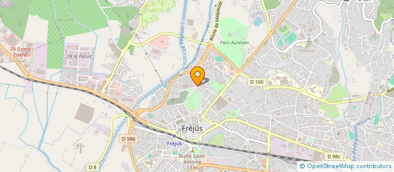 localisation de l'entreprise MONSIEUR RICHARD QUESTEL à FREJUS