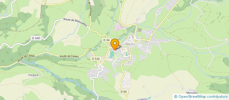 localisation de l'entreprise MONSIEUR RICHARD QUEUDOT  MENS