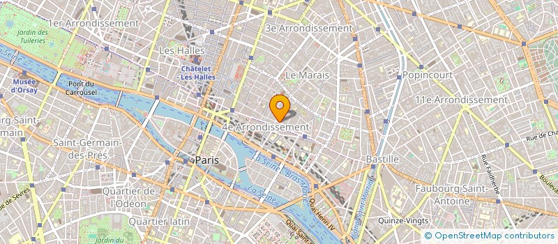 localisation de l'entreprise MONSIEUR RICHARD QUILIN  PARIS