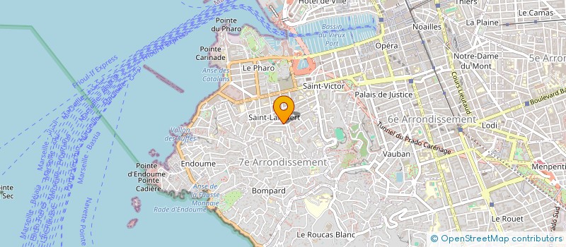 localisation de l'entreprise MONSIEUR RICHARD RADILO à MARSEILLE