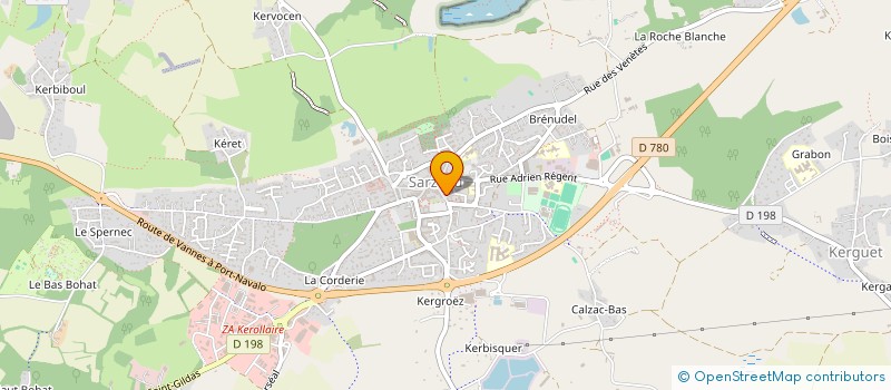 localisation de l'entreprise MONSIEUR RICHARD RAMIREZ  SARZEAU