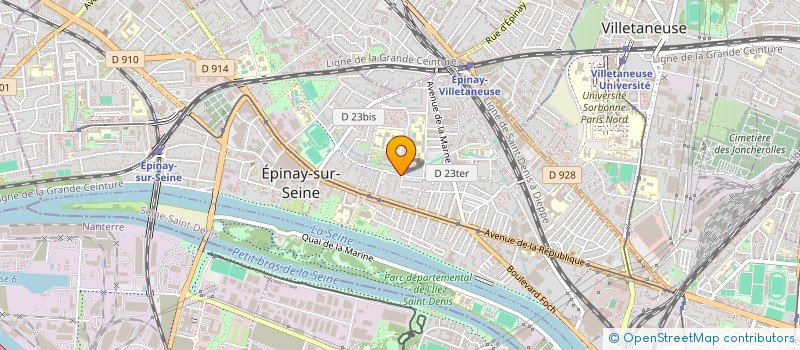 localisation de l'entreprise MONSIEUR RICHARD RANDRIAMBOLOLONA à EPINAY SUR SEINE