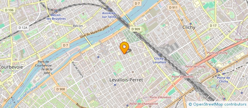 localisation de l'entreprise MONSIEUR RICHARD RANSON à LEVALLOIS-PERRET
