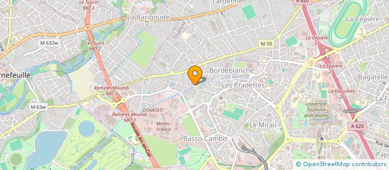 localisation de l'entreprise MONSIEUR RICHARD RAPICAULT à TOULOUSE