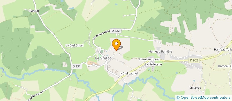 localisation de l'entreprise MONSIEUR RICHARD REGIMBART  BRICQUEBEC-EN-COTENTIN