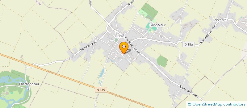 localisation de l'entreprise MONSIEUR RICHARD RENE  SAINT-MARTIN-LA-PALLU