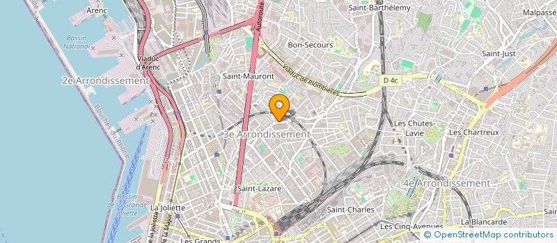 localisation de l'entreprise MONSIEUR RICHARD REY à MARSEILLE