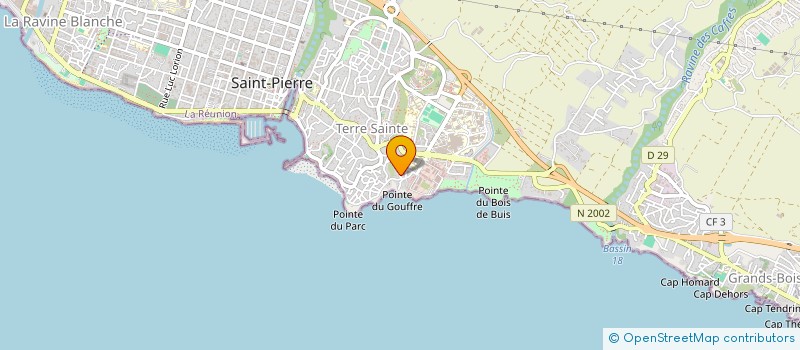localisation de l'entreprise MONSIEUR RICHARD RIANI à SAINT-PIERRE