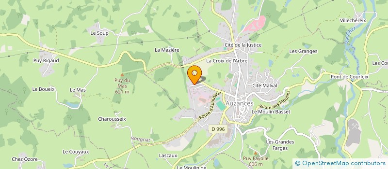 localisation de l'entreprise MONSIEUR RICHARD RICKARD à AUZANCES