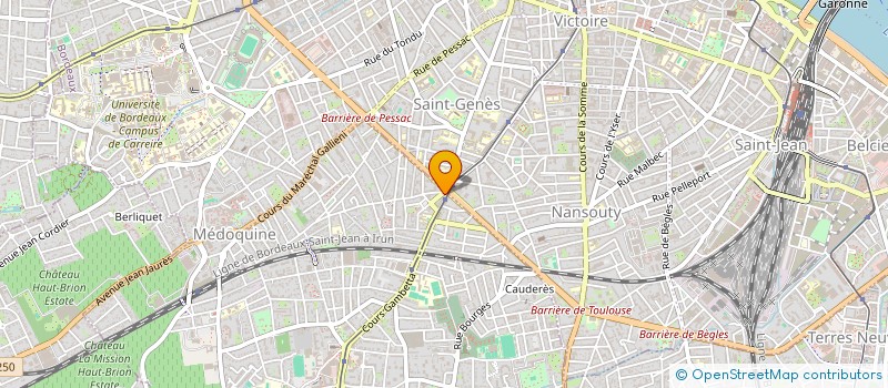 localisation de l'entreprise MONSIEUR RICHARD RISO  TALENCE