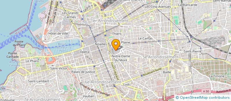 localisation de l'entreprise MONSIEUR RICHARD ROCCHICIOLI à MARSEILLE