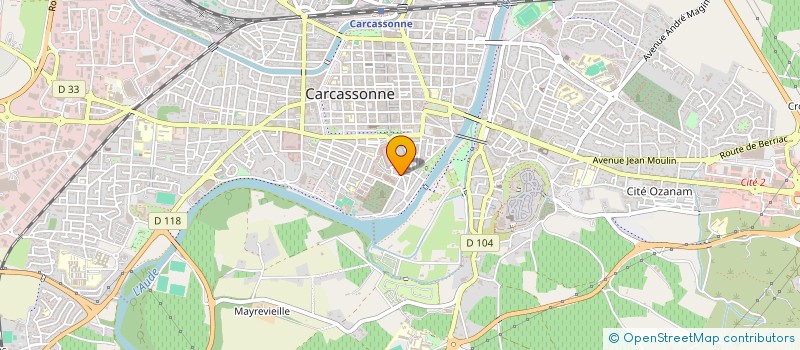 localisation de l'entreprise MONSIEUR RICHARD RODRIGUEZ à CARCASSONNE