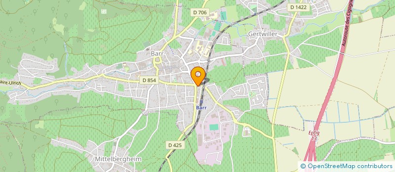 localisation de l'entreprise MONSIEUR RICHARD ROECKER  BARR