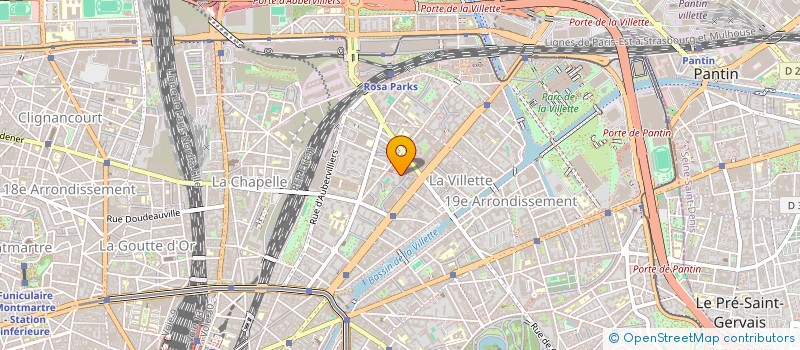 localisation de l'entreprise MONSIEUR RICHARD ROLLIN  PARIS