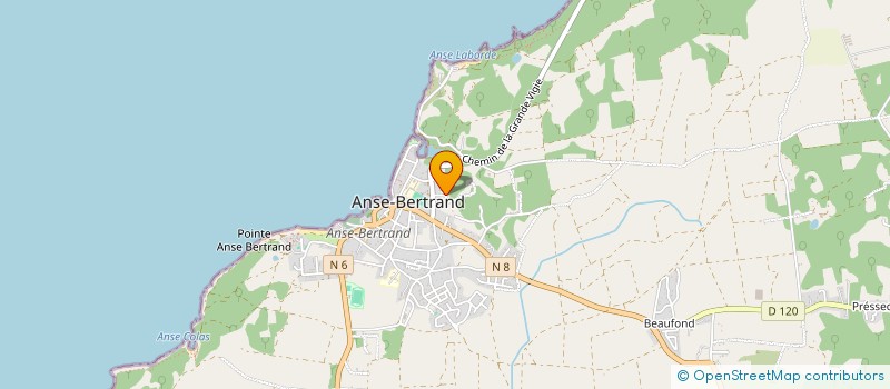 localisation de l'entreprise MONSIEUR RICHARD ROMAIN  ANSE-BERTRAND
