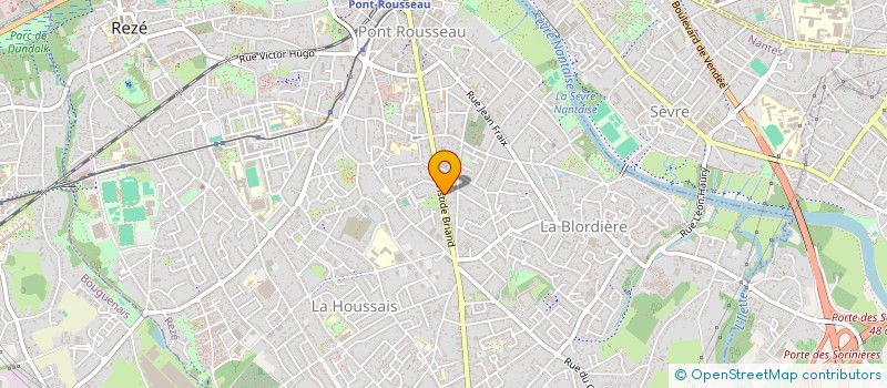 localisation de l'entreprise MONSIEUR RICHARD RONDOUIN  REZE