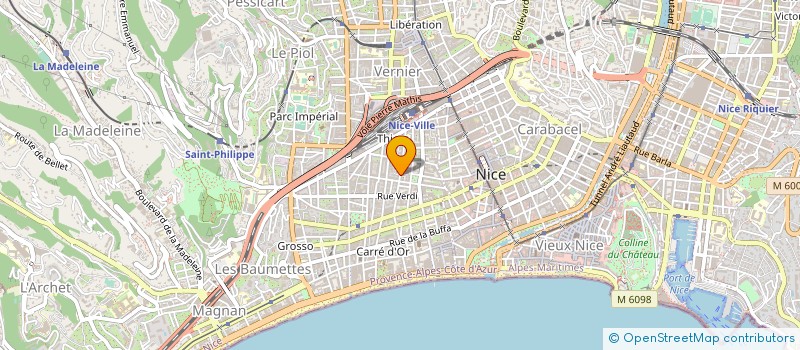 localisation de l'entreprise MONSIEUR RICHARD ROSSO  CASTAGNIERS