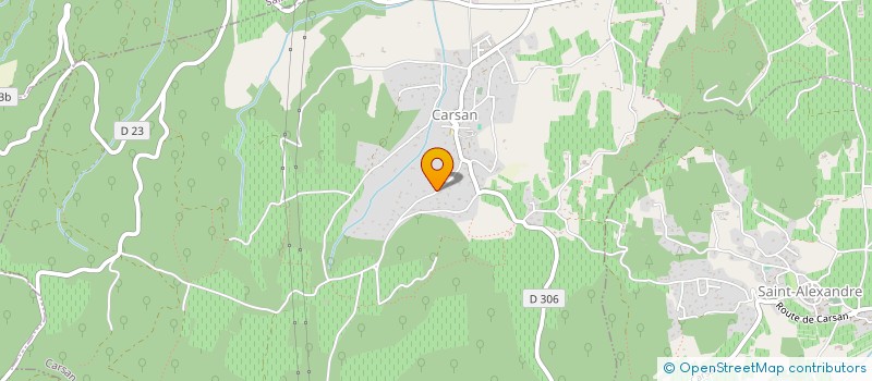 localisation de l'entreprise MONSIEUR RICHARD ROULLE  CARSAN