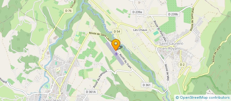 localisation de l'entreprise MONSIEUR RICHARD ROUQUIER à SAINT-JEAN-EN-ROYANS