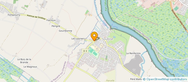 localisation de l'entreprise MONSIEUR RICHARD ROWLAND à SOUBISE