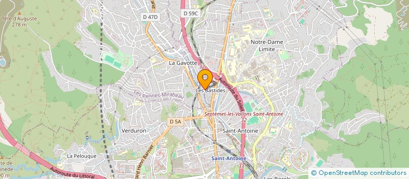 localisation de l'entreprise MONSIEUR RICHARD RUGGIERI à MARSEILLE