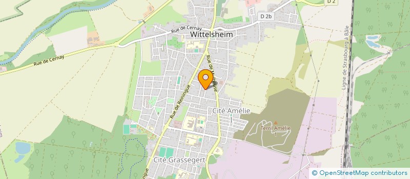 localisation de l'entreprise MONSIEUR RICHARD RUMMELHARD  WITTELSHEIM