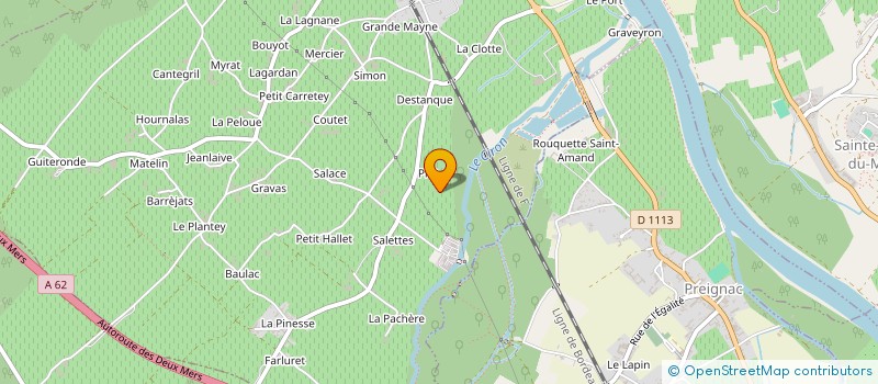 localisation de l'entreprise MONSIEUR RICHARD RYDZYNSKI  BARSAC