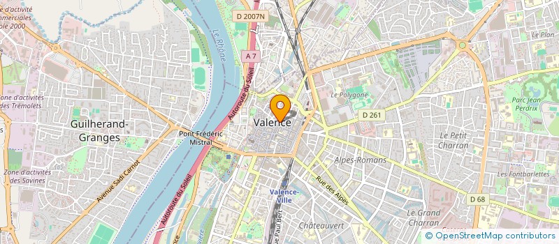 localisation de l'entreprise MONSIEUR RICHARD RYNKIEWICZ à VALENCE
