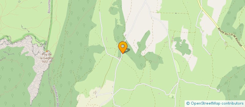 localisation de l'entreprise MONSIEUR RICHARD SAGNAL  VASSIEUX-EN-VERCORS