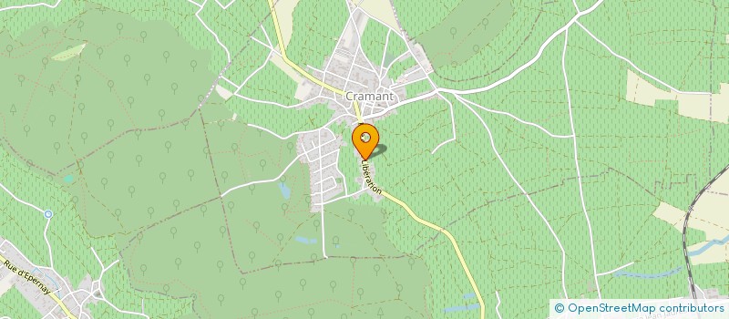 localisation de l'entreprise MONSIEUR RICHARD SAGUET  CRAMANT