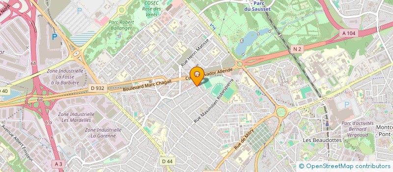 localisation de l'entreprise MONSIEUR RICHARD SAIFUR à AULNAY-SOUS-BOIS