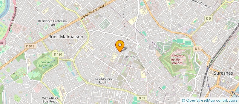 localisation de l'entreprise MONSIEUR RICHARD SAINSARD à RUEIL-MALMAISON