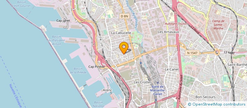 localisation de l'entreprise MONSIEUR RICHARD SALCIOLI à MARSEILLE