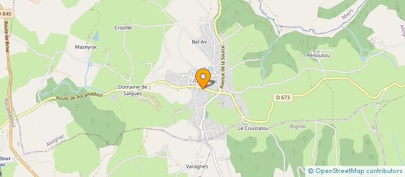 localisation de l'entreprise MONSIEUR RICHARD SAMPER-FERNANDEZ à ALVIGNAC