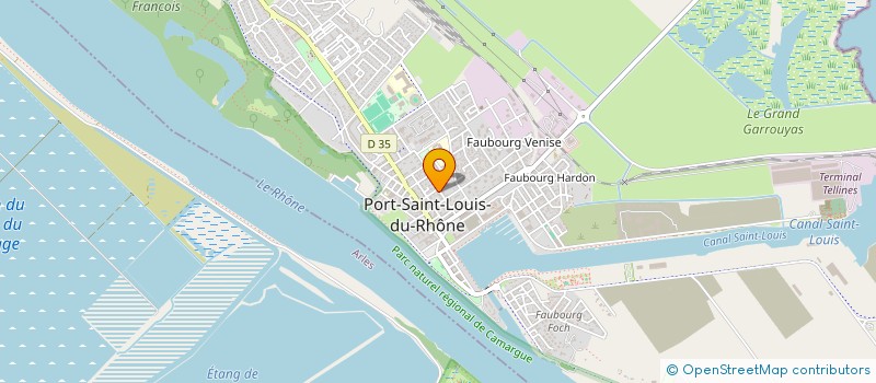 localisation de l'entreprise MONSIEUR RICHARD SANTI à PORT-SAINT-LOUIS-DU-RHONE