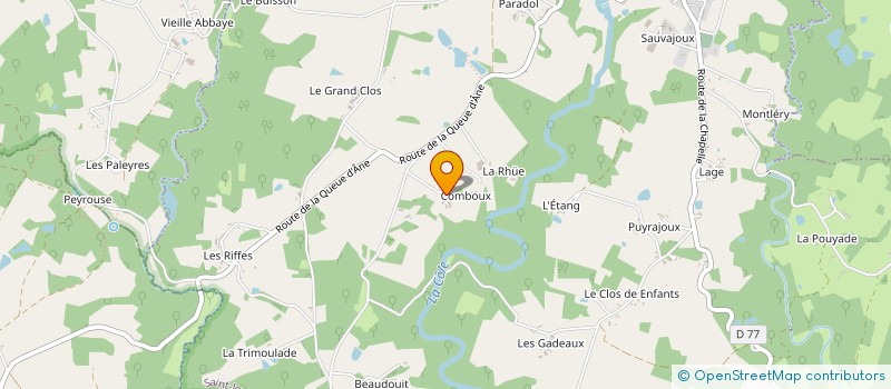 localisation de l'entreprise MONSIEUR RICHARD SAUNDERS  NANTHIAT