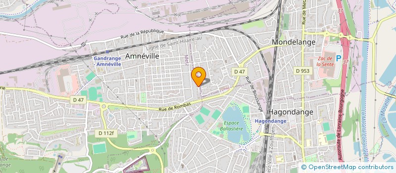 localisation de l'entreprise MONSIEUR RICHARD SCHAACK  AMNEVILLE