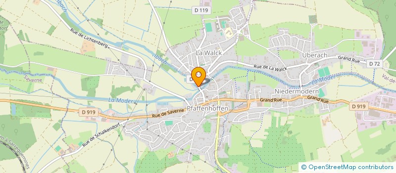 localisation de l'entreprise MONSIEUR RICHARD SCHALBER  SCHALKENDORF