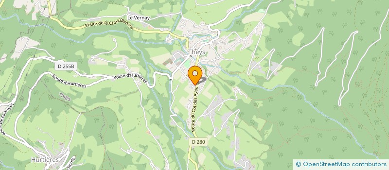 localisation de l'entreprise MONSIEUR RICHARD SCHMIDHAUSER  THEYS