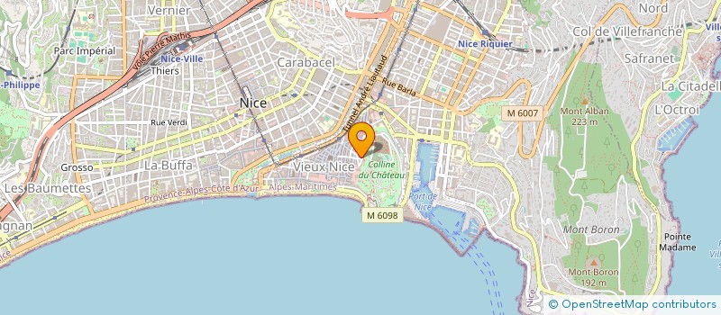 localisation de l'entreprise MONSIEUR RICHARD SCHNEIDER à NICE