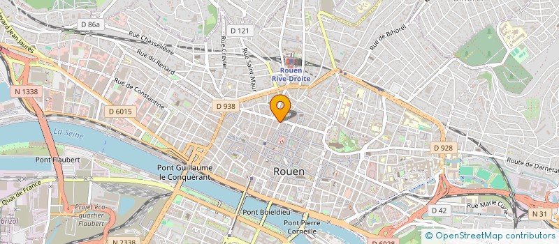 localisation de l'entreprise MONSIEUR RICHARD SEGUIN  ROUEN